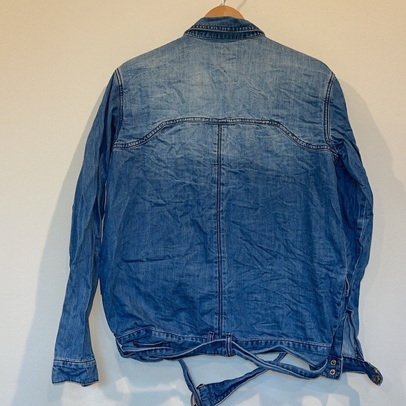 one teaspoon Women's jean moto jacket for urban outfitters xs - Picture 7 of 7